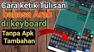 cara menambahkan keyboard bahasa arab