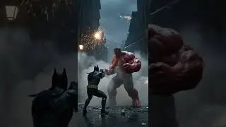 Hulk vs Batman #marvelcomics