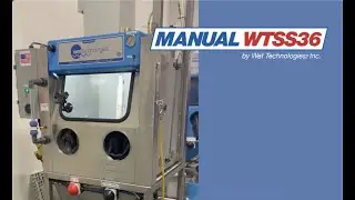 Wet Blast Stainless Steel 36 inch Cabinet Demo