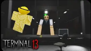Terminal 13 Roblox horror game (4) featuring (cousin number 1) 