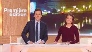 BFMTV | Début de Première édition avec Marie Gentric & Loïc Besson — 6h, vendredi 3 janvier 2025 ❄️