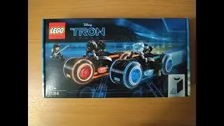 Lego 21314 Tron: Legacy Lightcycle Обзор