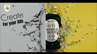 How to Create Realistic Water Splash in Blender | Easy Water Simulation Tutorial