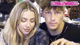 Tayler Holder & Charly Jordan Win The Cutest Couple Award During Date Night Together At Saddle Ranch