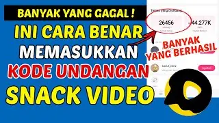 How to Enter a Friend's Invitation Code on Snack Video