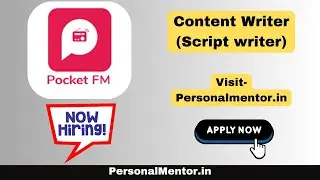 Jan 2025 Work from Home Jobs For content writers | Remote jobs in India for Freshers | Pocket FM