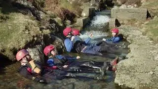Ghyll Scrambling with Lakeland Mountain Guides
