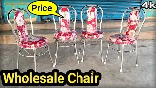 Stainless Steel Dining Chair Price And Full Review लकड़ी से सस्ता Steel Chair | Decorator Chair
