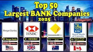 TOP 50 Largest BANK Companies in the World 2025 by Market Capitalization