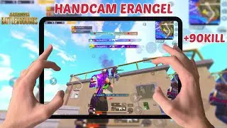 İPAD PRO HANDCAM ERANGEL 90 KILL GAMEPLAY 😱😱 PUBG MOBİLE