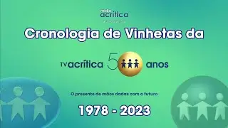 Cronologia de Vinhetas da TV A Crítica (1978 - 2023) Atual.