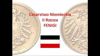 Pfennigi - Monety Cesarstwa Niemieckiego - II Rzesza