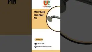 Pallet Rack Beam Drop Pin | United Rack Solutions #palletrack #beamdrop