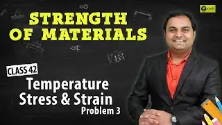 Temperature Stress and Strain : Problem 3 - Stress and Strain - Strength of Materials
