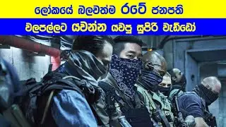 ලෝකයේ බලවත්ම රටේ ජනපති වලපල්ලට යවන්න යවපු සුපිරි වැඩ්ඩෝ  Movie Explained in Sinhala | Sinhala TVcaps