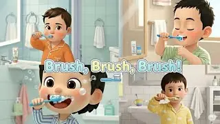 Brush, Brush, Brush! | Fun Brushing Song for Kids! | Children's Song | English Song | 유아영어 | 어린이영어