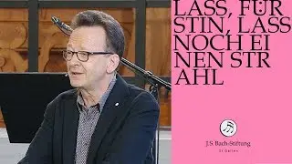Bach erklärt: Workshop zur Kantate BWV 198 