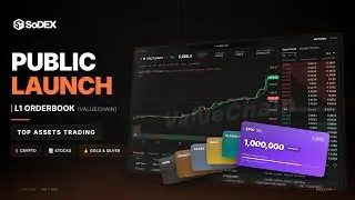 L1 Orderbook SoDEX Public Launch