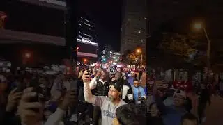 The vibes are immaculate after the Blue Jays win game one!
