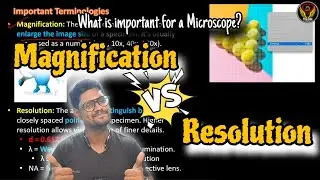 Diff BW Magnification 🔍 vs Resolution🔬| Microscope | Tamil | Microbiology | ThiNK Biology VISION
