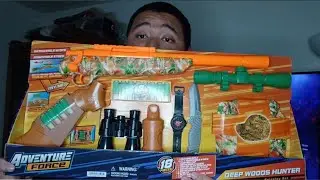 Обзор нового набора игрушечной снайперской винтовки Adventure Force!!!
