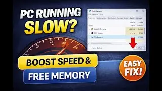 PC Slow Problem Fix | Free Memory & Increase Performance