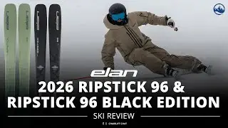 2026 Elan Ripstick 96 and Ripstick 96 Black Edition Ski Review with SkiEssentials.com