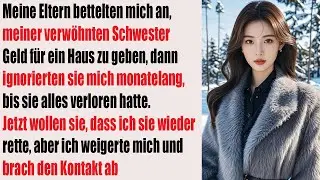 Meine Eltern baten mich, meiner anspruchsvollen Schwester Geld für ein Haus zu geben –