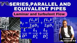 PART-3 Series pipe, Parallel pipe and Equivalent length