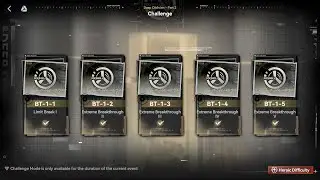 Girls' Frontline 2 - Deep Oblivion Part 2 Challenge Mode Heroic Playthrough