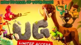 How to level up your dinosaur! (Ug VR) Go play it now!