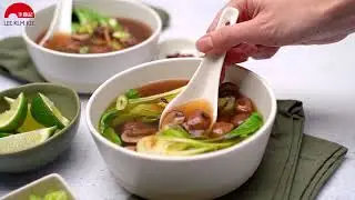Gluten Free Baby Bok Choy and Mushroom Soup (Vegan) | Lee Kum Kee Australia & New Zealand