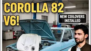 &ldquo;How to Swap Mark X V6 in Corolla 1982 | Engine Mounts, Coilovers & Issues&rdquo;  ALi  AUTO WORKSHOP 