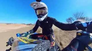 Pro ATV Motocross Racer Bryce Ford Training 360 Degree POV Throttle Burst Athlete #motocross #atv