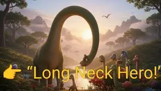 🦕 The Dinosaur Who Hated His Long Neck |