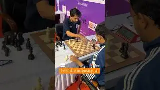 The intensity 🔥#chess #chessbaseindia #shorts