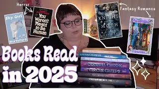 All the Books I Read in 2025 ✨ Yearly Wrap Up