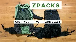 ZPACKS Arc Haul Gridstop vs Arc Blast Dyneema GEAR REVIEW