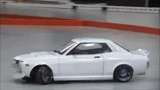 ２ＷＤ　ドリフト パンドラ ダルマ　セリカ 　リアウィング取付　 TRF415　モーター位置変更 　走行動画  ＲＷＤ　ＤＲＩＦＴ　ＲＣ
