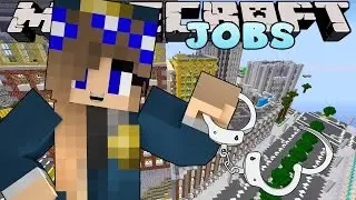 Minecraft Jobs -Little Carly - POLICE ACADEMY!!