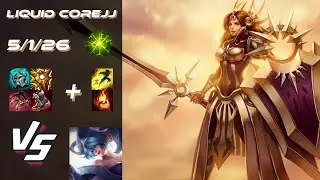 Team Liquid CoreJJ SUPPORT Leona vs Sona - NA Challenger Patch 14.24