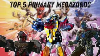 Top 5 Primary MEGAZORDS In Power Rangers