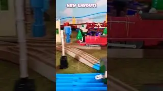 New Trackmaster/TOMY Layout! #thomasandfriends #trackmaster #tomythomas