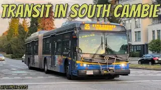 [Vancouver, BC] Transit in South Cambie (September 2025)