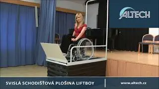 ZP2-300 svisl&aacute; schodi&scaron;ťov&aacute; plo&scaron;ina / ZP2-300 vertical platform lift