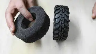 How tire foam effects RC crawler performance