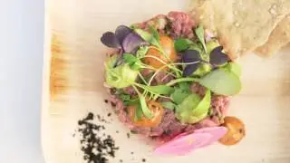 Aussie Beef Tartar by Chef Claudette Wilkins
