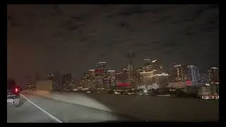 Houston Skyline Night View