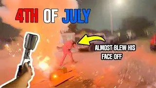 4 OF JULY IN THE HOOD GONE WRONG 😱