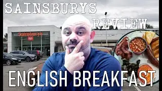 SAINSBURYS LAST CAFE IN THE UK!  FULL English Breakfast REVIEW | BenSabers